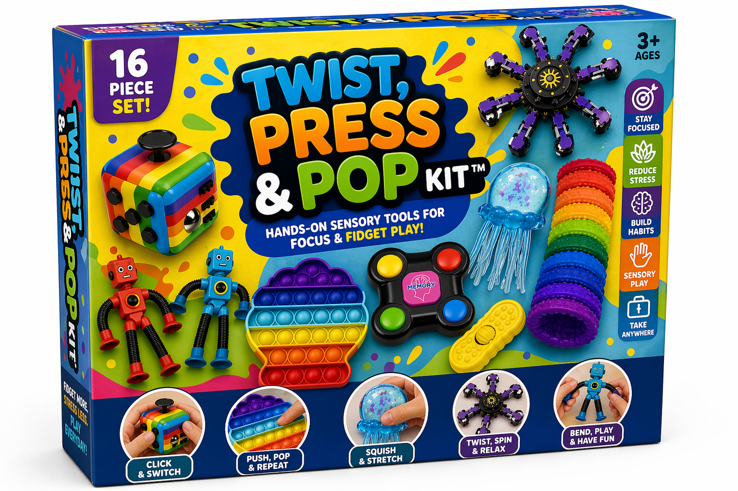 Twist, Press & Pop Kit
