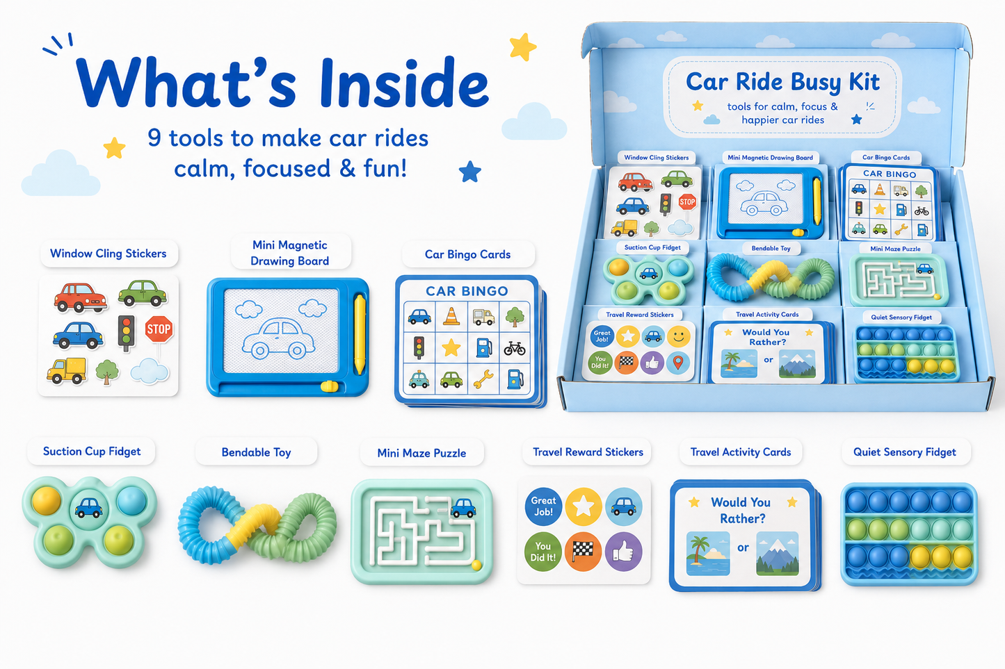 Car Ride Busy Kit