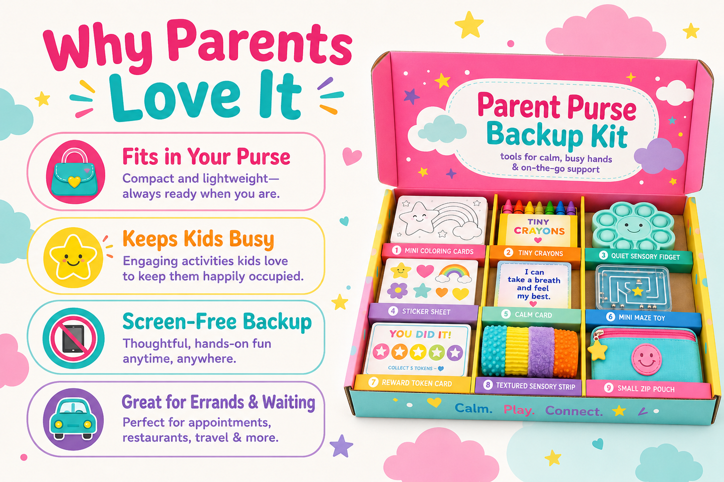 Parent Purse Backup Kit