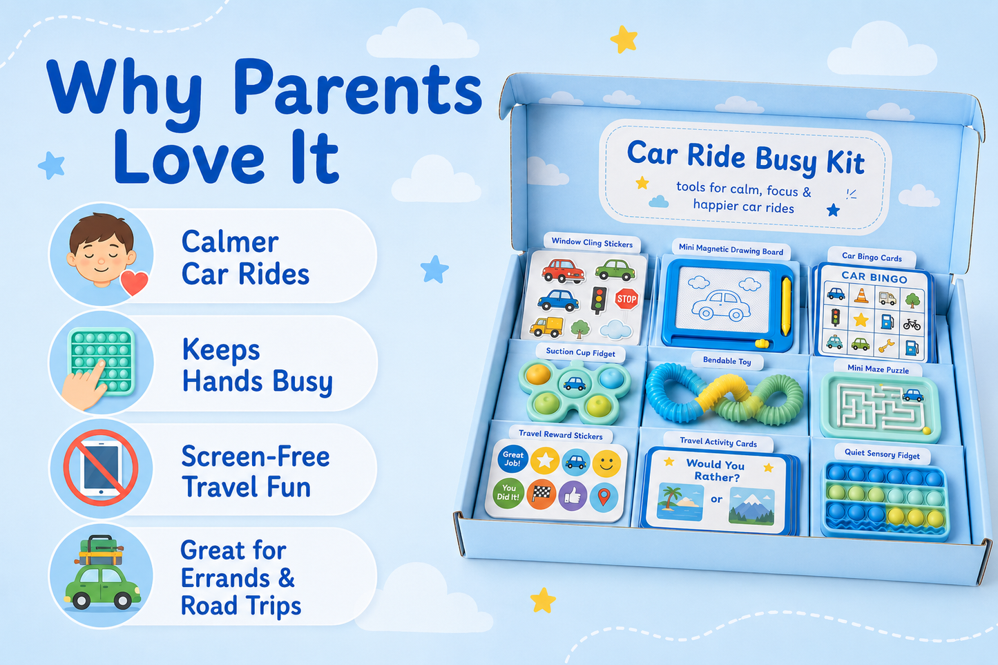 Car Ride Busy Kit