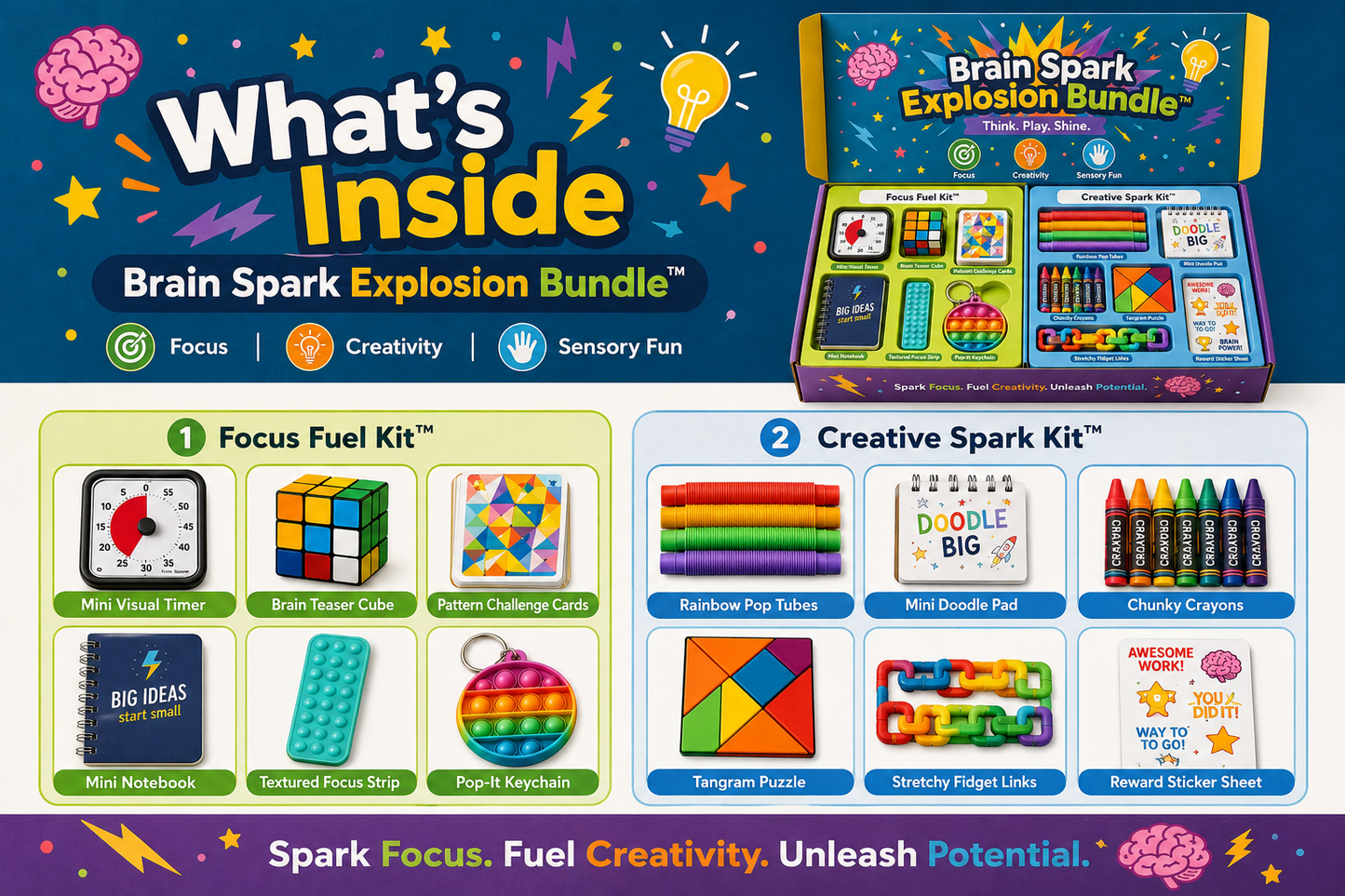 Brain Spark Explosion Bundle