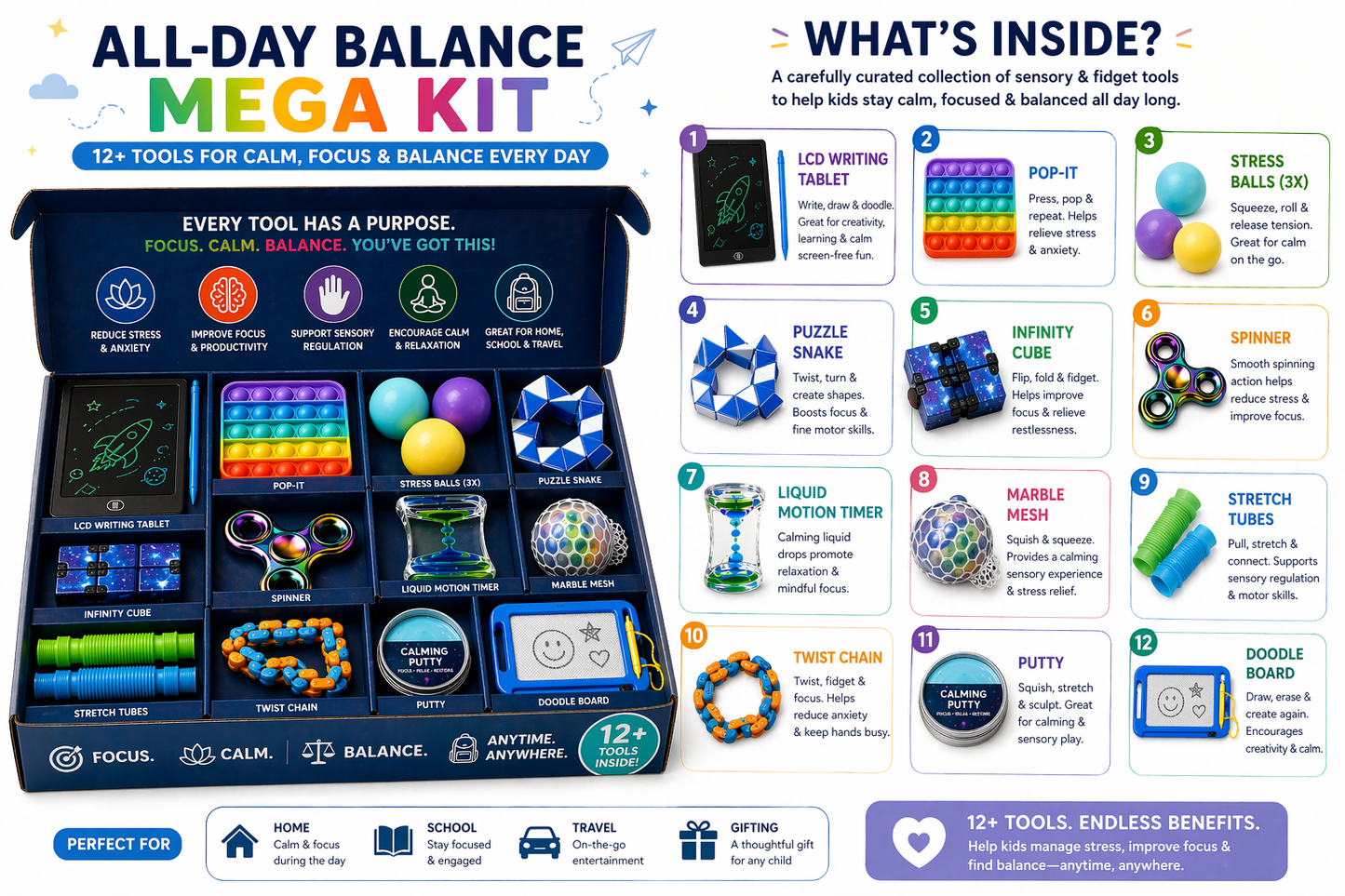 All Day Balance Mega Kit