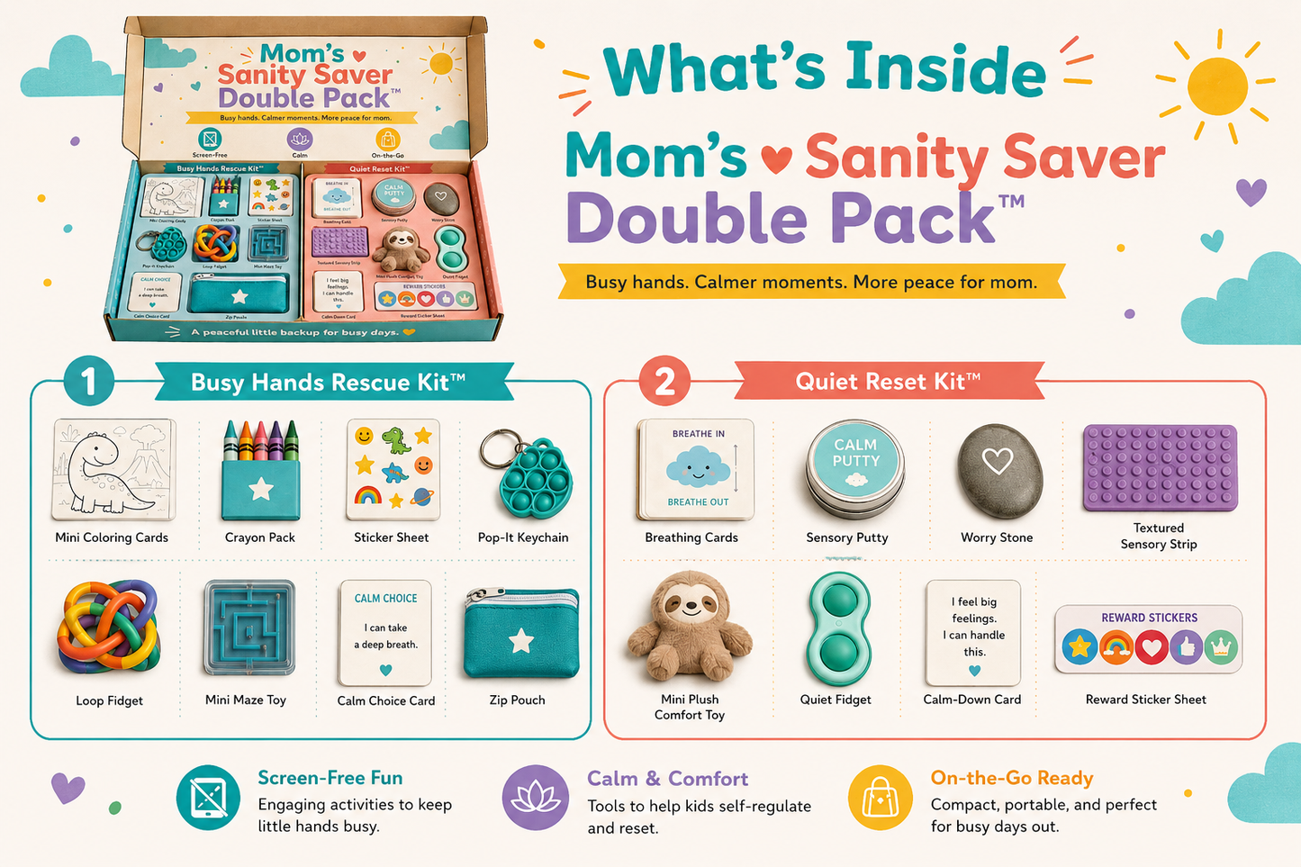 Mom’s Sanity Saver Double Pack