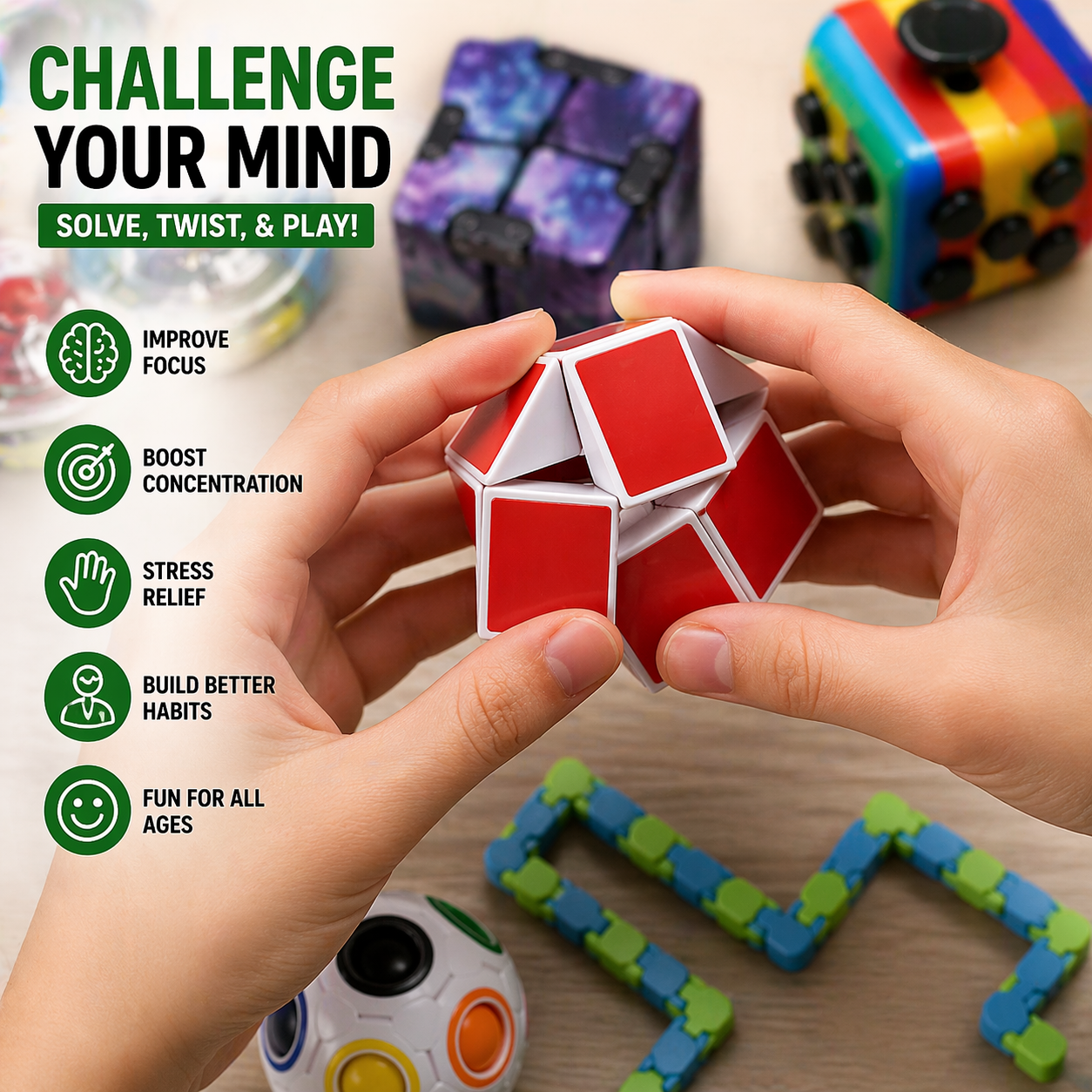 Brain Boost Fidget Kit