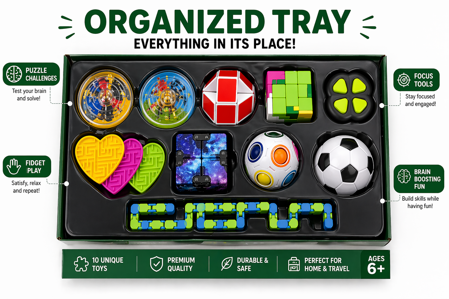 Brain Boost Fidget Kit