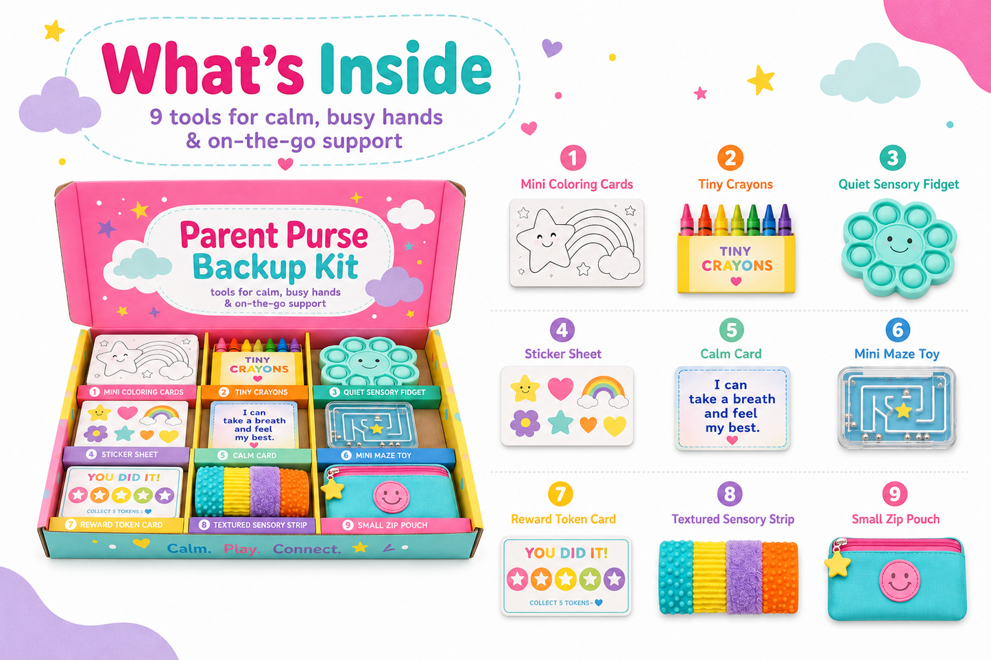Parent Purse Backup Kit