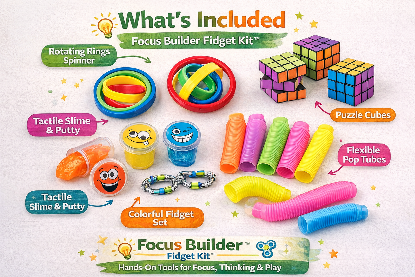 Focus Builder Fidget Kit