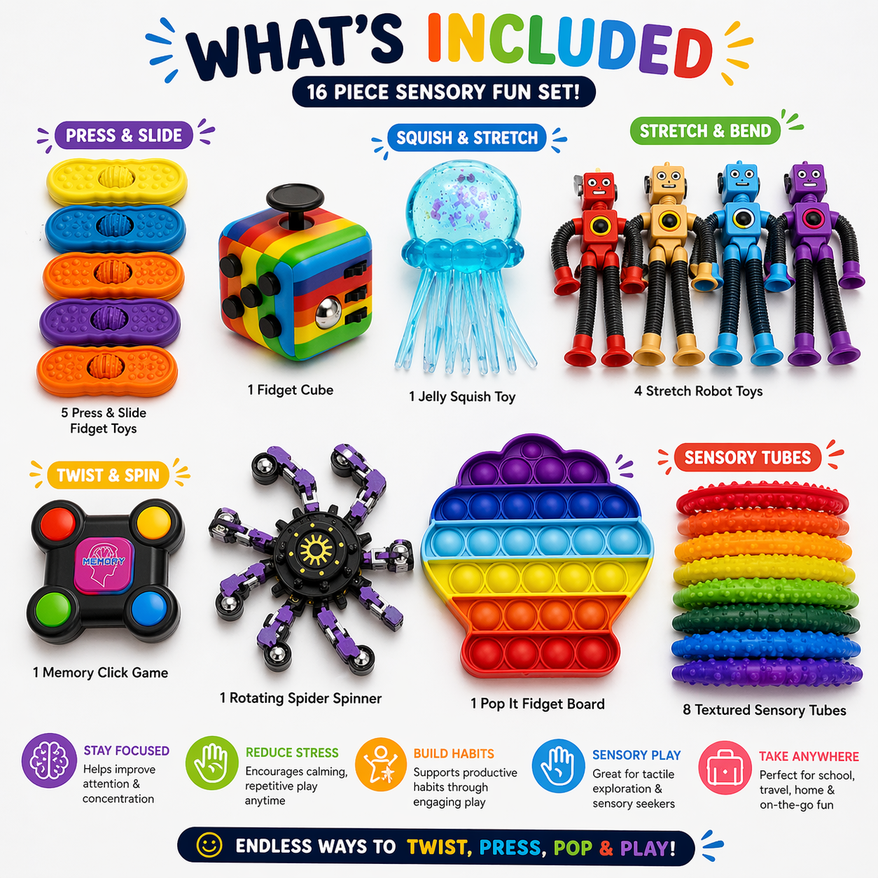 Twist, Press & Pop Kit