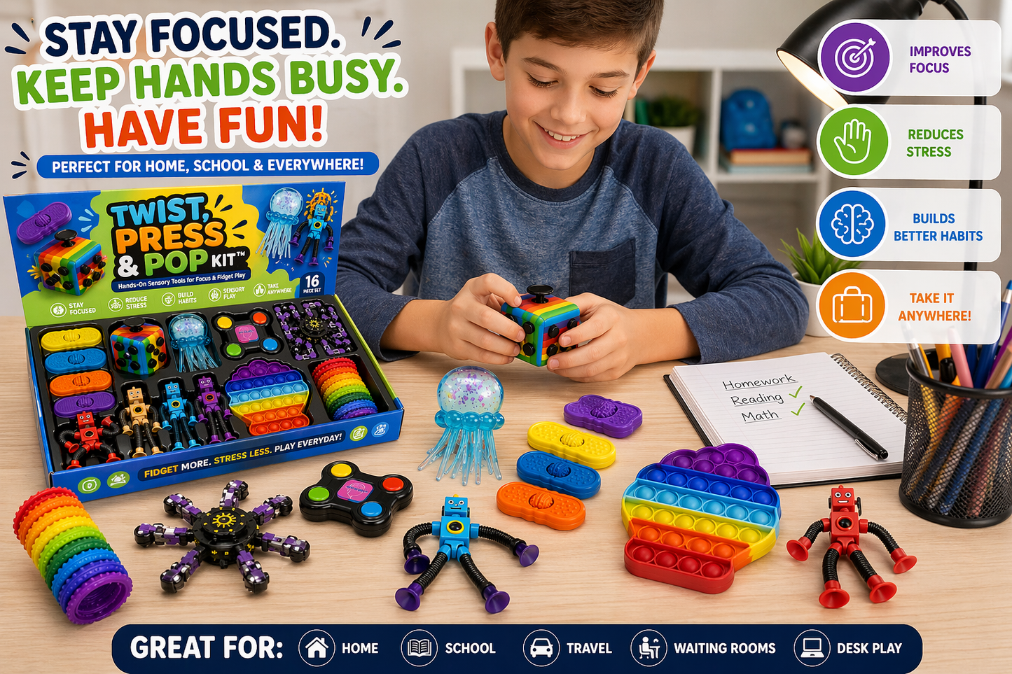 Twist, Press & Pop Kit